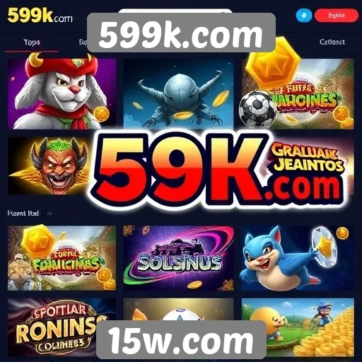 Exploração dos jogos mais populares no 599k.com